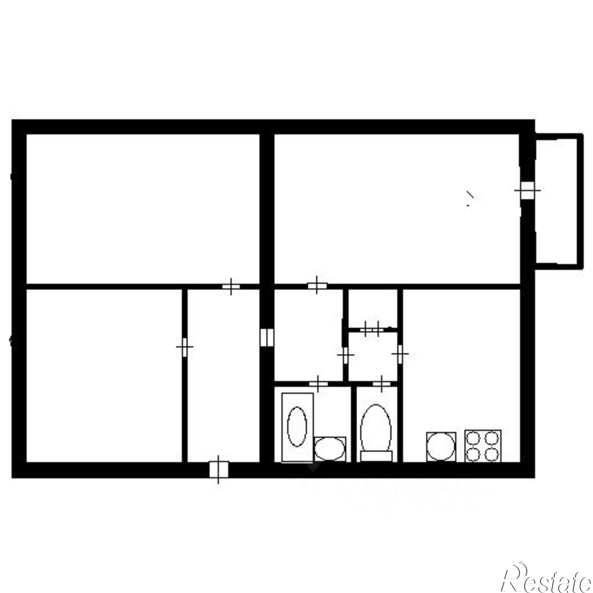 Купить квартиру за 3 600 000 рублей на ул Седова, 2