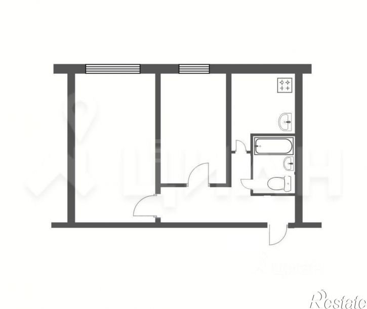 2-комн квартира ул Металлургов, 10,  д. 10