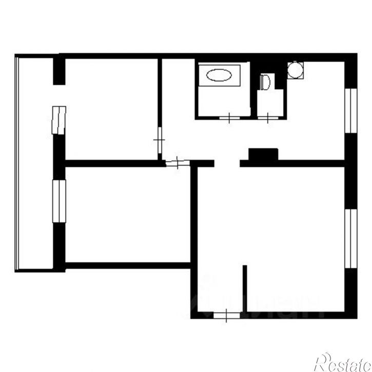 3-комн квартира ул Чапаева, 51,  д. 51