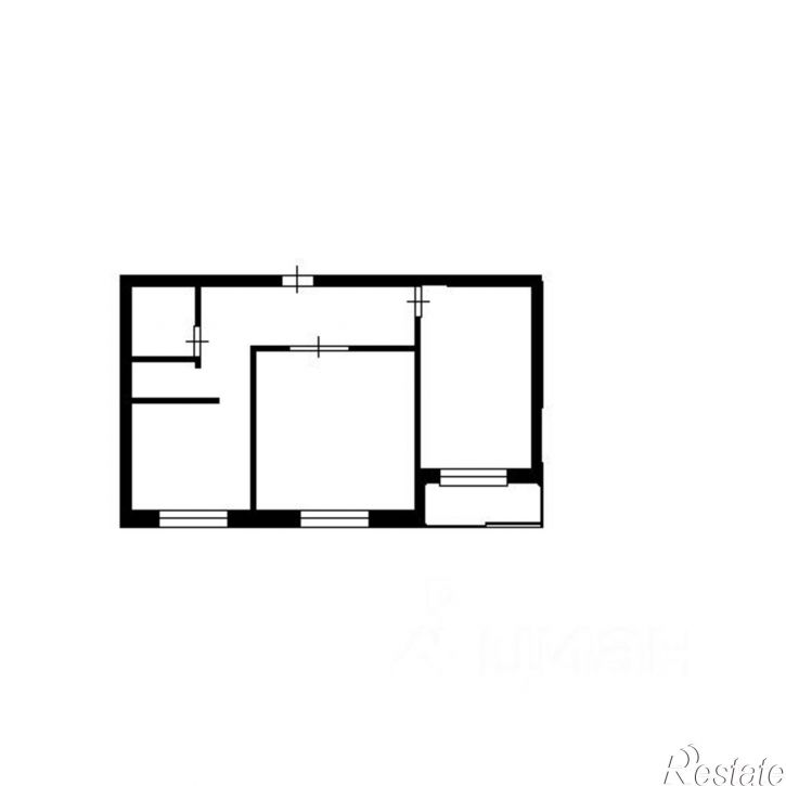 2-комн квартира улица Кирова, 24А,  д. 24А