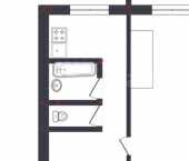 1-комн, 31кв м, этаж 5/5 ул Юбилейная, 25