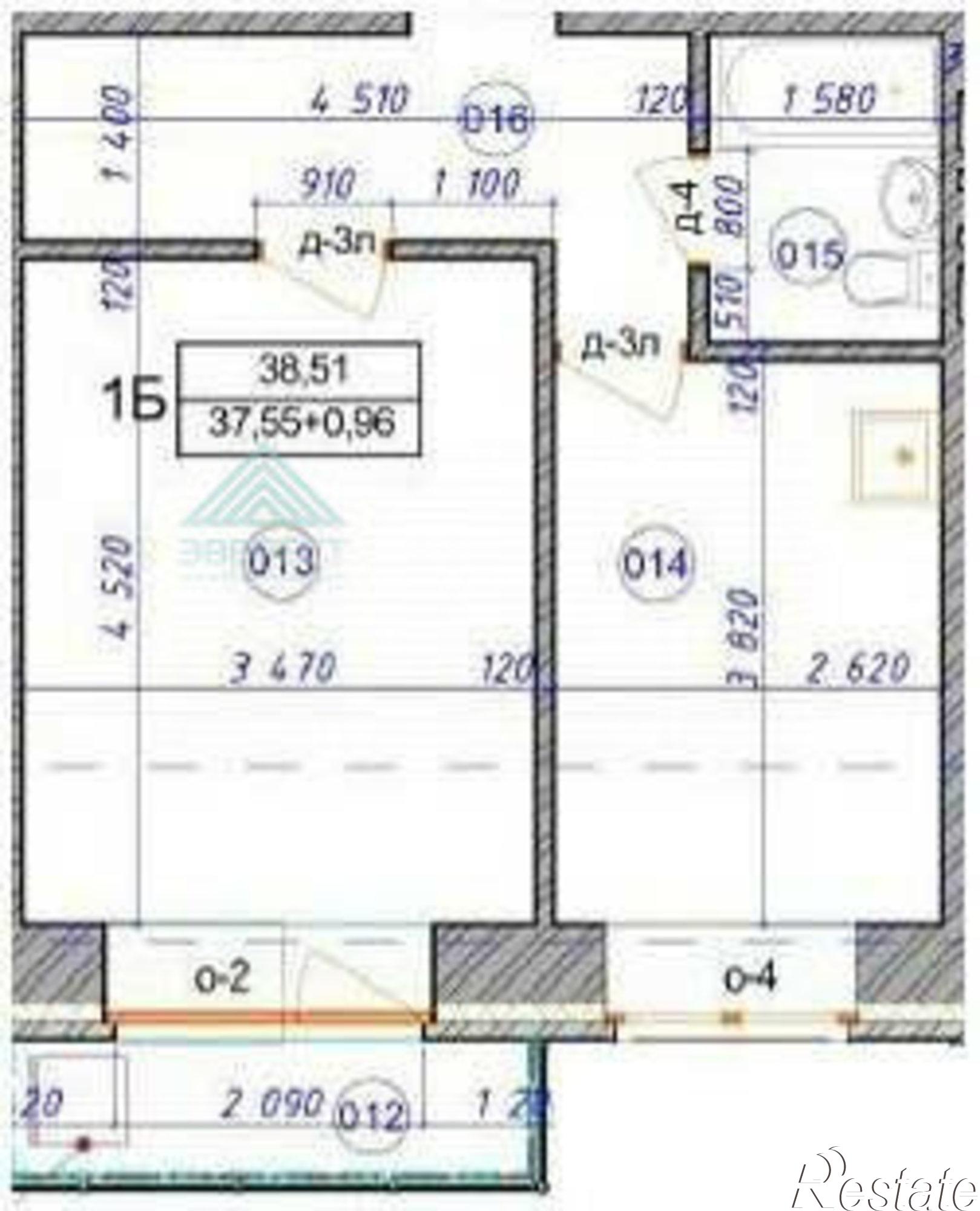 Купить квартиру за 3 273 350 рублей на улица Генерала Тихонова, 37В