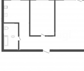 2-комн, 59кв м, этаж 2/5 пр-кт Космонавтов, 38 1