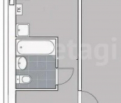 1-комн, 31кв м, этаж 2/5 проспект Космонавтов, 13