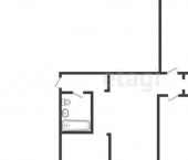 3-комн, 58кв м, этаж 1/5 ул Чертыгашева, 44