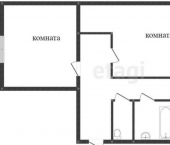 2-комн, 48кв м, этаж 3/5 Саяногорск, микрорайон Заводской, 21