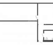 2-комн, 45кв м, этаж 5/5 Юбилейная улица, 8