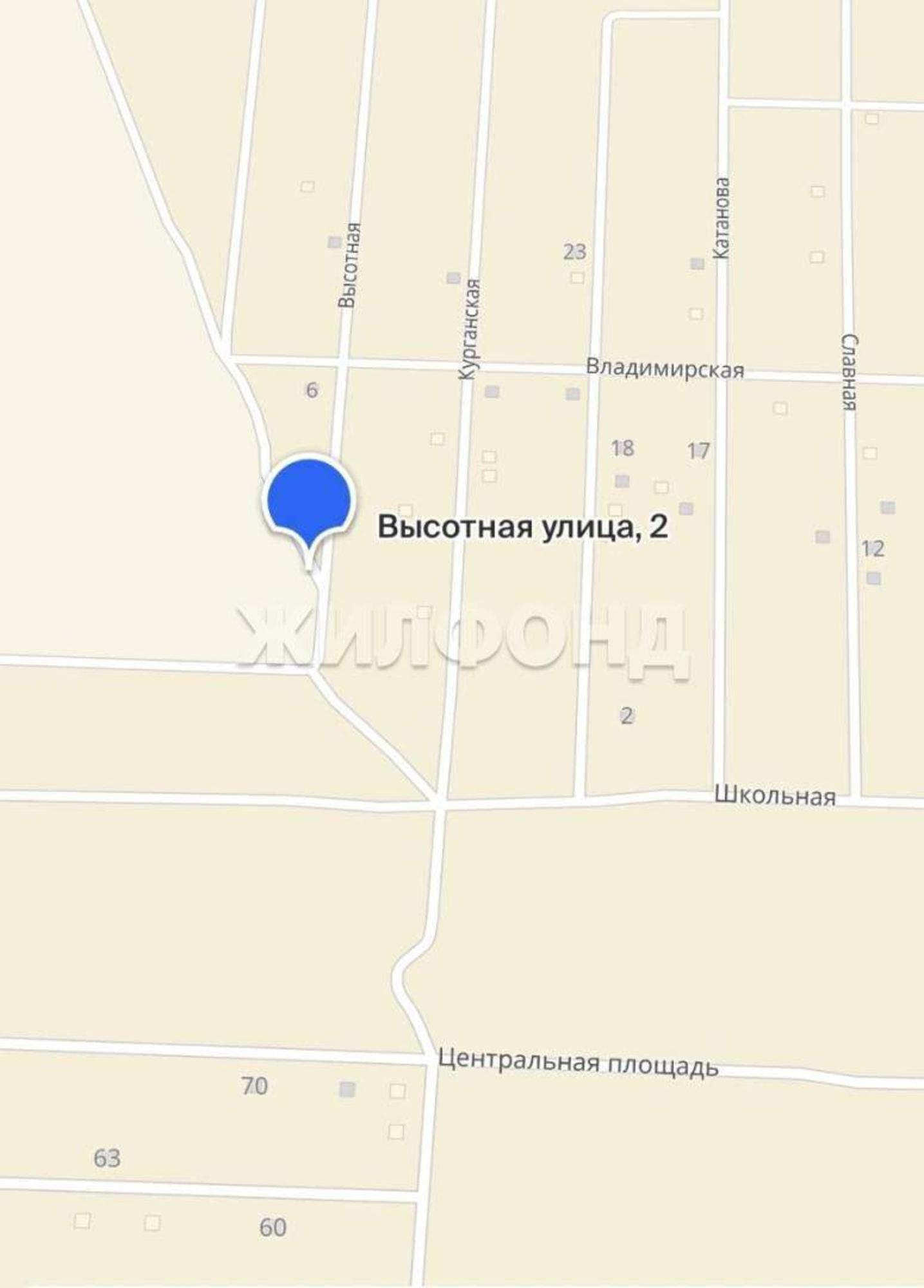 Купить землю, земельный участок за 550 000 рублей на Высотная ул.