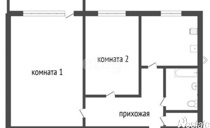 2-комн квартира ул Дзержинского, 8,  д. 8