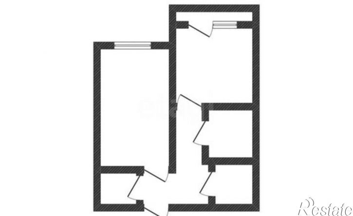 2-комн квартира Черногорск, улица Генерала Тихонова, 11А