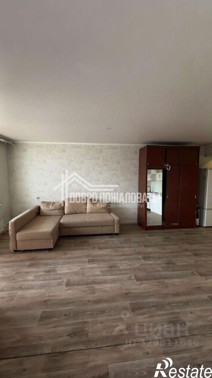 1-комн квартира улица Калинина, 16А,  д. 16А