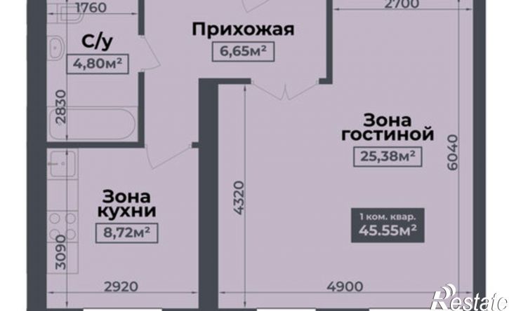 1-комн квартира Абакан, микрорайон Нижняя Согра, улица Будённого, 78