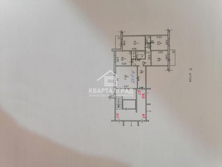 4-комн квартира Советский микрорайон, 16