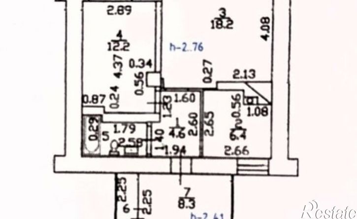 2-комн квартира ул Богдана Хмельницкого, 12А,  д. 12А