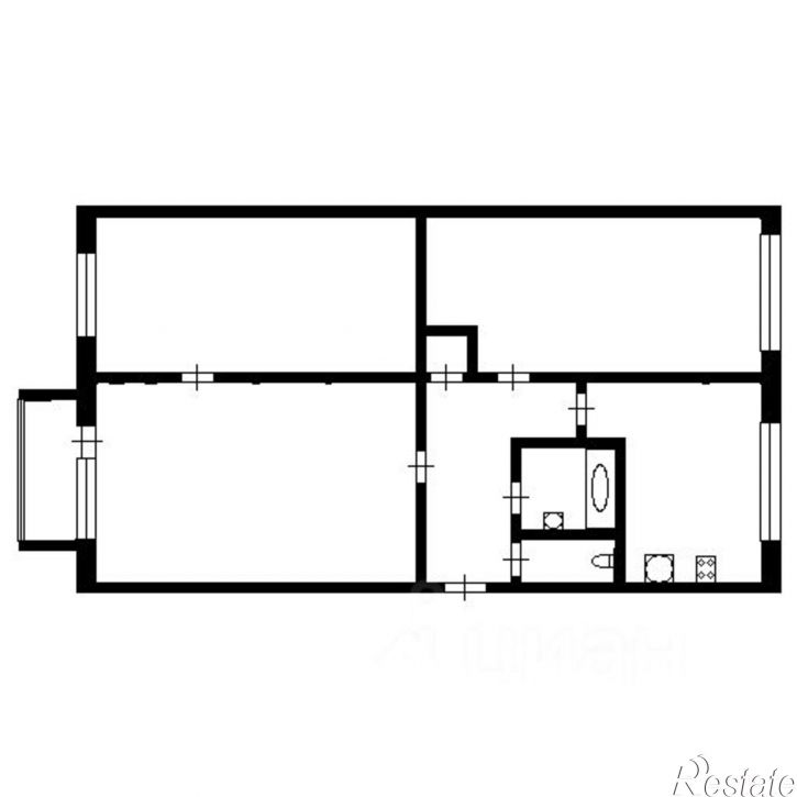3-комн квартира ул Красноярская, 91А,  д. 91А