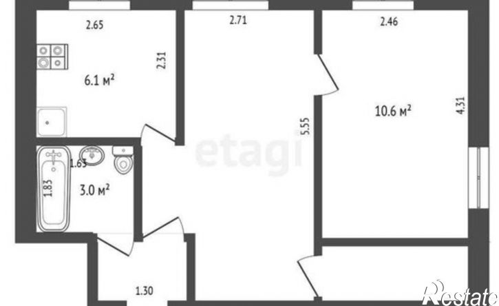3-комн квартира Абакан, Советская улица, 40