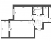 2-комн, 61кв м, этаж 4/7 Абакан, улица Арбан, 16