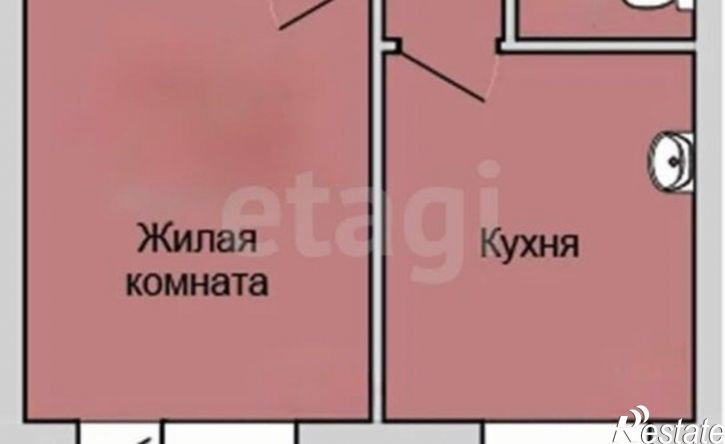 1-комн квартира Абакан, улица Арбан, 16