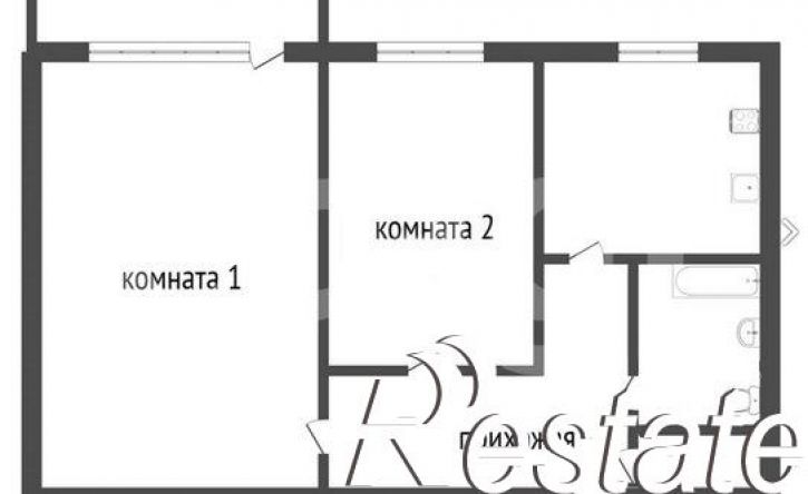 2-комн квартира улица Дзержинского, 8,  д. 8